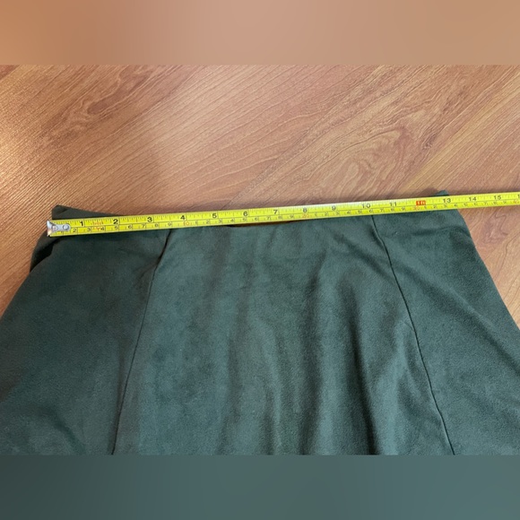 Forever 21 Olive Skater Skirt - Picture 4 of 6